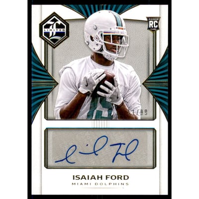 2017 Limited #188 Isaiah Ford AU/99 RC