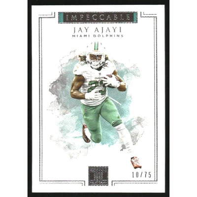 2017 Panini Impeccable #29 Jay Ajayi