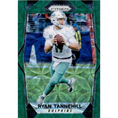 2017 Panini Prizm Prizms Green Scope #144 Ryan Tannehill