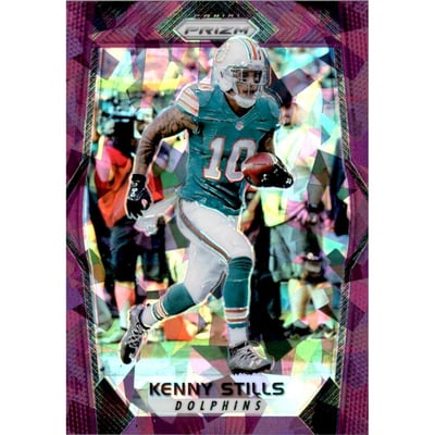 2017 Panini Prizm Prizms Purple Crystals #167 Kenny Stills