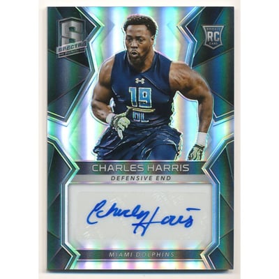 2017 Panini Spectra #181 Charles Harris AU RC