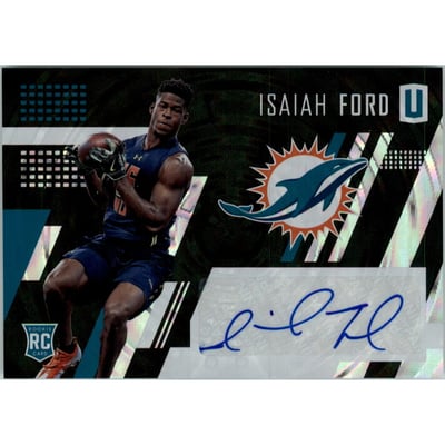 2017 Panini Unparalleled Rookie Autographs #221 Isaiah Ford/199