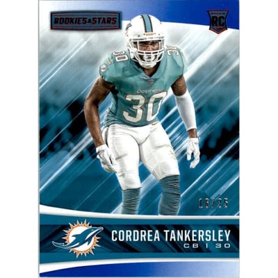 2017 Rookies and Stars Red and Blue #226 Cordrea Tankersley