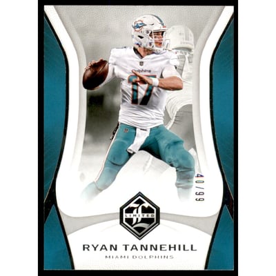 2018 Limited Silver Spotlight #57 Ryan Tannehill