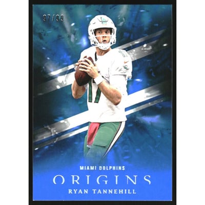 2018 Panini Origins Blue #72 Ryan Tannehill