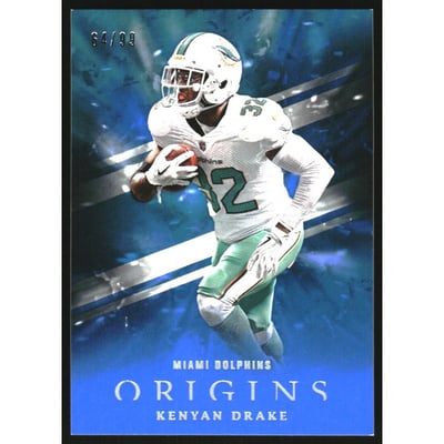 2018 Panini Origins Blue #73 Kenyan Drake