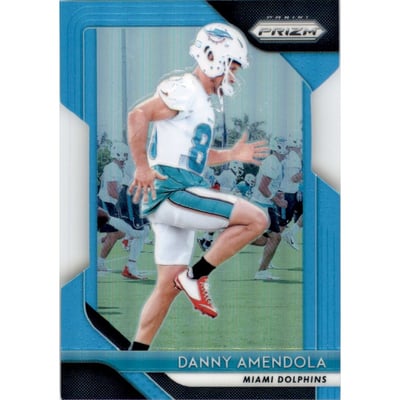 2018 Panini Prizm Prizms Light Blue #87 Danny Amendola