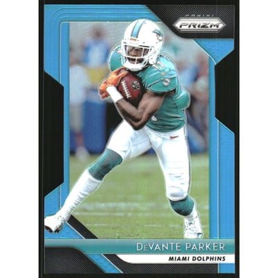 2018 Panini Prizm Prizms Light Blue #88 DeVante Parker