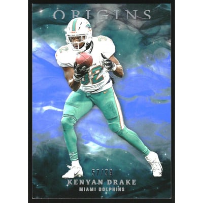 2019 Panini Origins Blue #53 Kenyan Drake