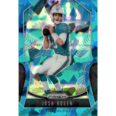 2019 Panini Prizm Prizms Blue Ice #11 Josh Rosen