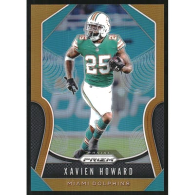 2019 Panini Prizm Prizms Orange #15 Xavien Howard