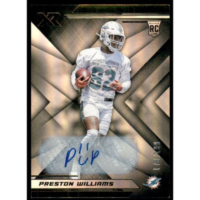 2019 Panini XR Autographs #174 Preston Williams/199