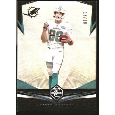 2020 Limited Holographic Spotlight #30 Mike Gesicki