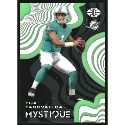 2020 Panini Illusions Mystique Emerald #2 Tua Tagovailoa