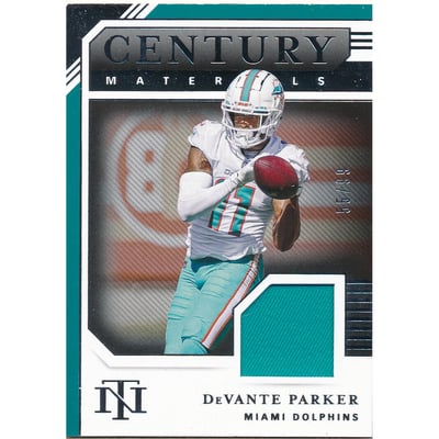 2020 Panini National Treasures Century Materials #28 DeVante Parker