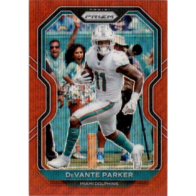 2020 Panini Prizm Prizms Red Wave #10 DeVante Parker
