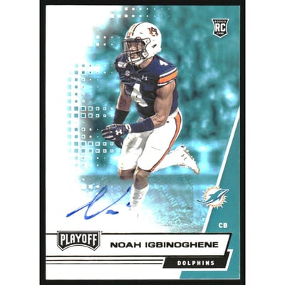 2020 Playoff Rookie Autographs #288 Noah Igbinoghene