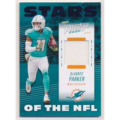 2020 Prestige Stars of the NFL Jerseys Xtra Points Blue #39 DeVante Parker