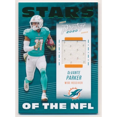 2020 Prestige Stars of the NFL Jerseys Xtra Points Green #39 DeVante Parker