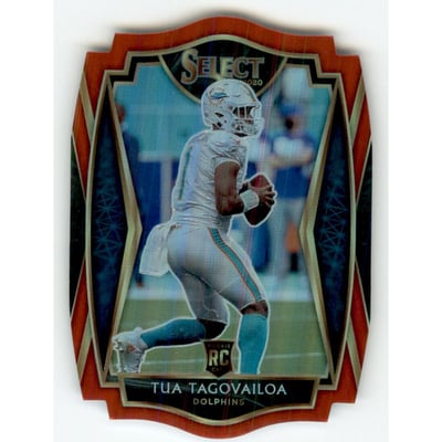 2020 Select Prizm Red Die Cut #145 Tua Tagovailoa