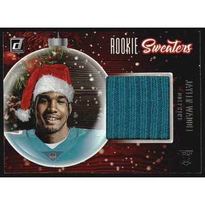 2021 Donruss Rookie Holiday Sweater #13 Jaylen Waddle