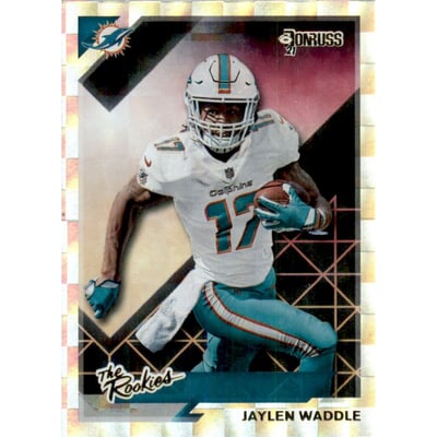 2021 Donruss The Rookies #13 Jaylen Waddle