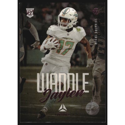 2021 Panini Chronicles Luminance Update Rookies Pink #213 Jaylen Waddle