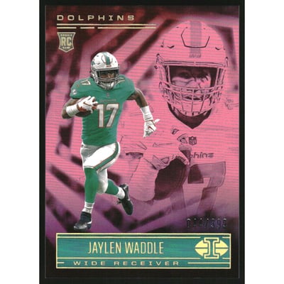 2021 Panini Illusions Pink #66 Jaylen Waddle