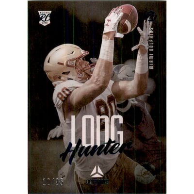 2021 Panini Luminance Teal #133 Hunter Long