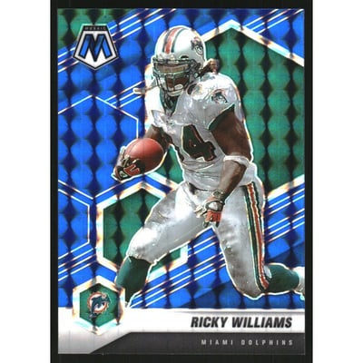 2021 Panini Mosaic Mosaic Blue #124 Ricky Williams