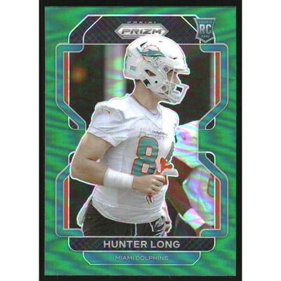 2021 Panini Prizm Prizms Green #414 Hunter Long