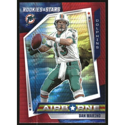 2021 Rookies and Stars Airborne Red Prizm #27 Dan Marino
