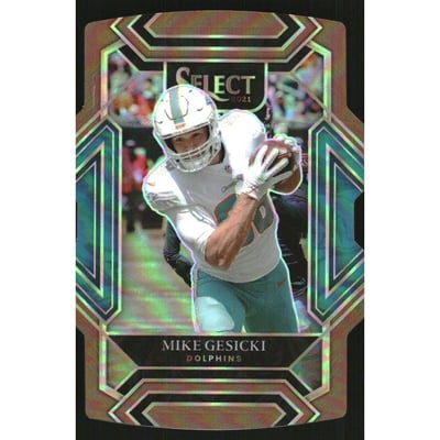 2021 Select Prizm Copper Die Cut #222 Mike Gesicki