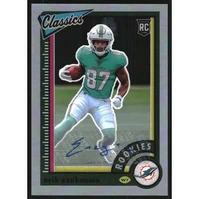 2022 Classics Premium Edition Significant Signatures #191 Erik Ezukanma