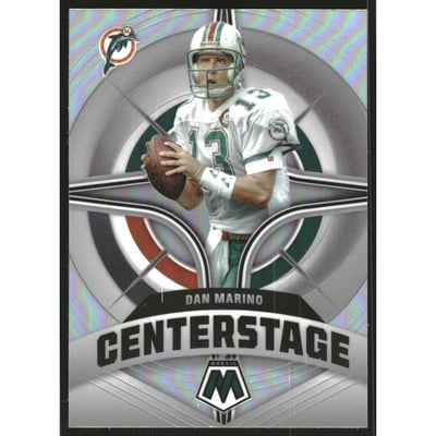 2022 Panini Mosaic Center Stage Silver #6 Dan Marino