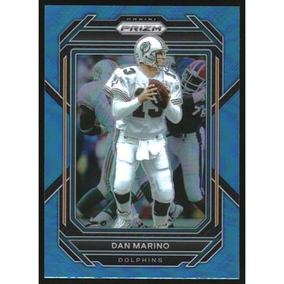 2022 Panini Prizm Prizms Light Blue #185 Dan Marino