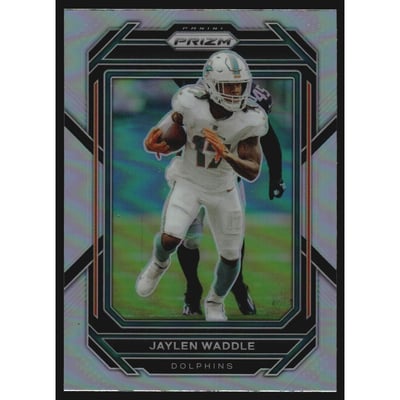 2022 Panini Prizm Prizms Silver #181 Jaylen Waddle