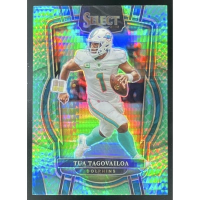 2022 Panini Select Dragon Scale Prizm #238 Tua Tagovailoa Club /89