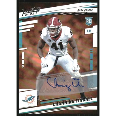 2022 Prestige Xtra Points Signatures Premium #361 Channing Tindall