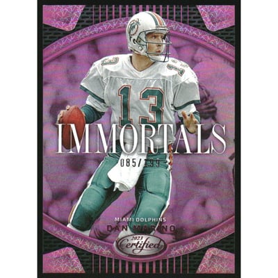2023 Certified Immortals Mirror Pink #4 Dan Marino