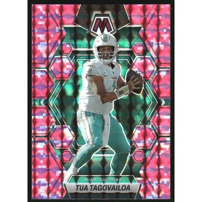 2023 Panini Mosaic Mosaic Camo Pink #143 Tua Tagovailoa