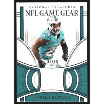 2023 Panini National Treasures NFL Game Gear #12 Xavien Howard