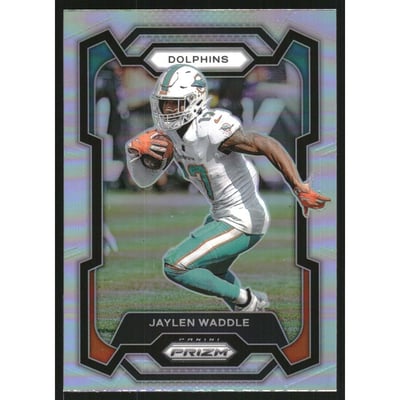 2023 Panini Prizm Prizms Silver #185 Jaylen Waddle