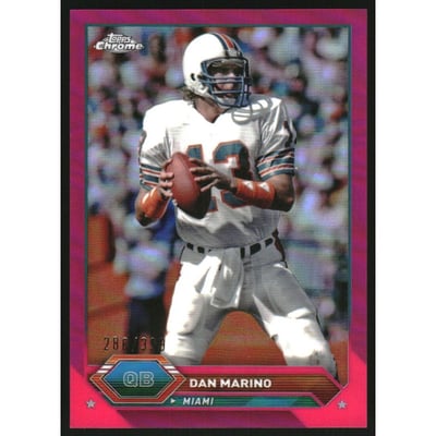 2023 Topps Composite Chrome Magenta Refractors #12 Dan Marino