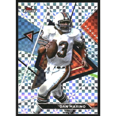 2023 Topps Composite Finest Checkerboard Refractors #204 Dan Marino