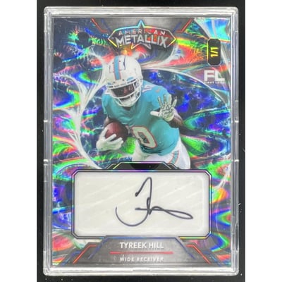2023 Wild Card American Metallix #WMF-THA Tyreek Hill Auto 1/1