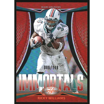 2024 Certified Immortals Mirror Orange #17 Ricky Williams
