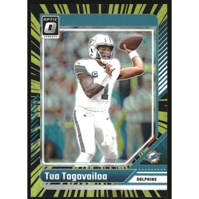 2024 Donruss Optic Electricity #120 Tua Tagovailoa