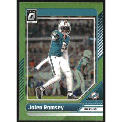 2024 Donruss Optic Lime Green #126 Jalen Ramsey