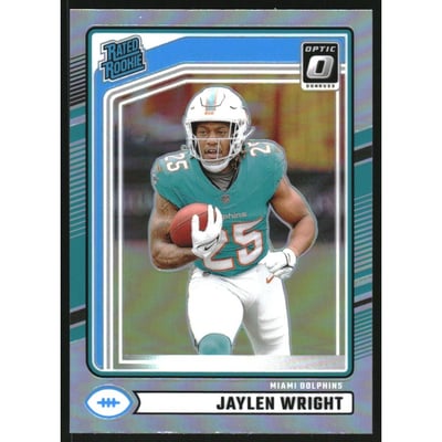 2024 Donruss Optic Rated Rookies Preview Holo #344 Jaylen Wright